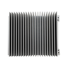 Custom Length Extrusion Heat Sink Aluminum Material With Powder Coating