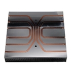 Copper Aluminum Extruded Heat Sink Anodizing / Powder Coating For Heat Dissipation