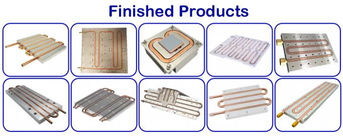 Tấm lạnh nhôm lỏng được chứng nhận ISO9001 cho hệ thống làm mát 4