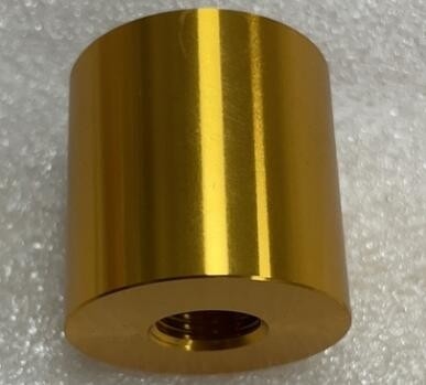 Bộ phận vỏ CNC mạ đồng / mạ vàng tùy chỉnh Đánh bóng bề mặt