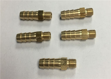 H59 Brass M7X1.0mm nối CNC gia công quá trình mà không cần xử lý bề mặt