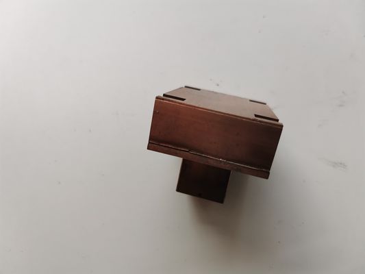Square Metal Stamping Parts Alloy 6063 Material Industry Use