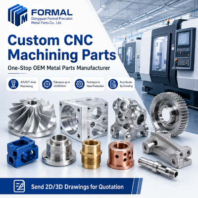 Các bộ phận CNC nhôm tùy chỉnh độ chính xác cao với gia công 5 trục cho nguyên mẫu đến sản xuất hàng loạt