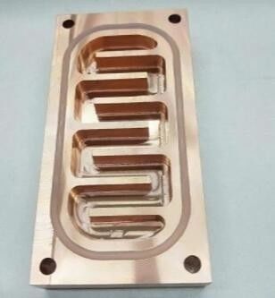 Liquid Cooling Copper Aluminum Terminal Block Plate Heatsink